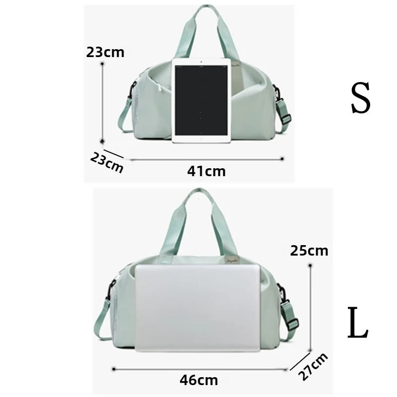  Gym & Travel Bag – Dry/Wet Separation, Multi‑Pocket Design & Shoulder Carry