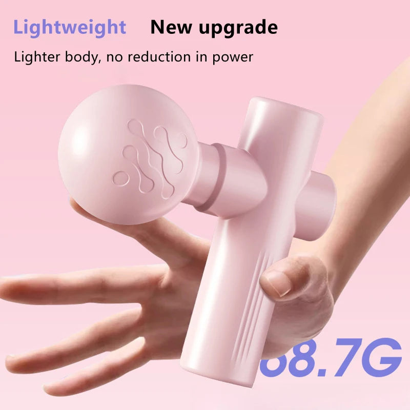 Mini Fascia Massage Tool – USB Vibrating Muscle Relaxer for Deep Tissue Recovery