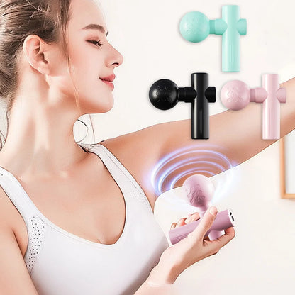 Mini Fascia Massage Tool – USB Vibrating Muscle Relaxer for Deep Tissue Recovery