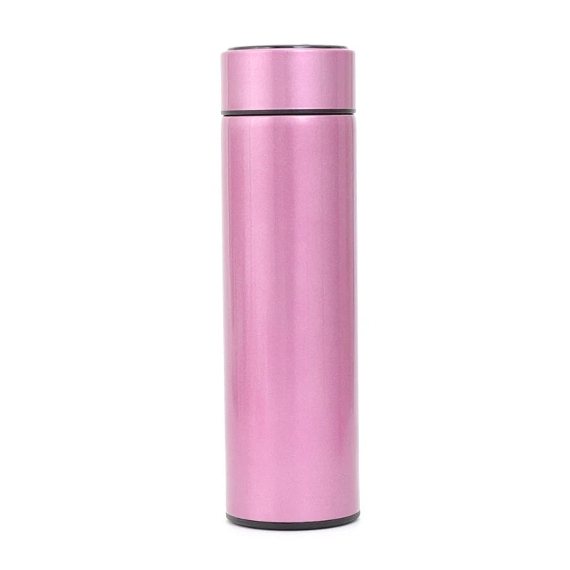 Smart Stainless Steel Water Bottle – Leak‑Proof, Double‑Walled & LCD Temperature Display