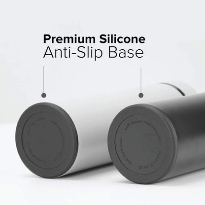 Smart Stainless Steel Water Bottle – Leak‑Proof, Double‑Walled & LCD Temperature Display