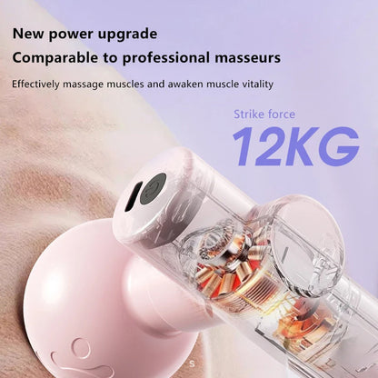 Mini Fascia Massage Tool – USB Vibrating Muscle Relaxer for Deep Tissue Recovery
